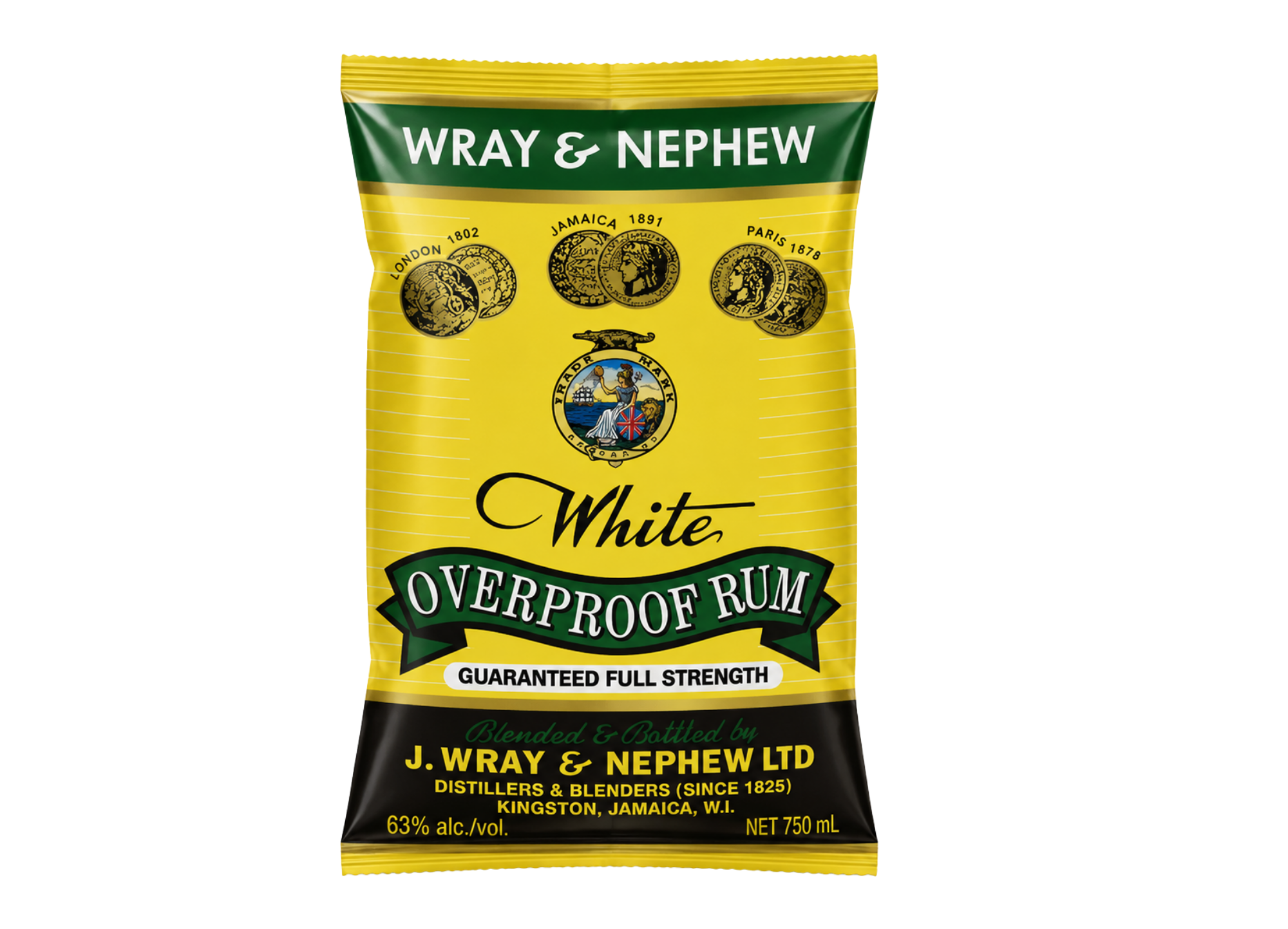 Wray & Nephew Inspired Chip Bag Template | Jamaican Rum Party Favors (Digital Download)